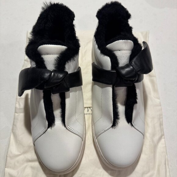 Alexandre Birman Clarita Sneaker Black Size 40.5 New - Picture 1 of 7